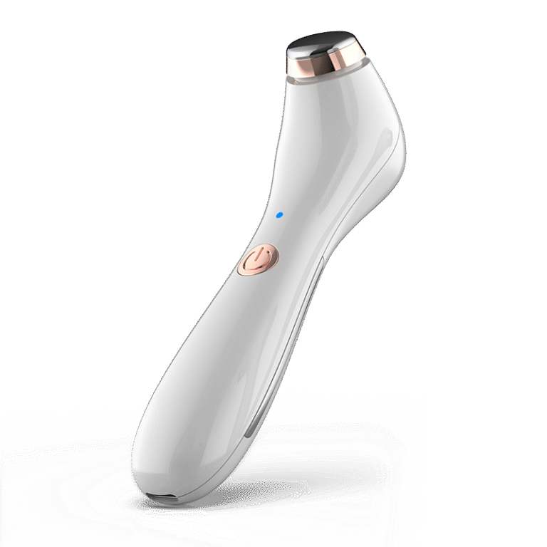 Hot Cold Eye Massage Wand 5-in-1 Heat Cold Therapy Tri-Color LED Vibration Eye Care Massager