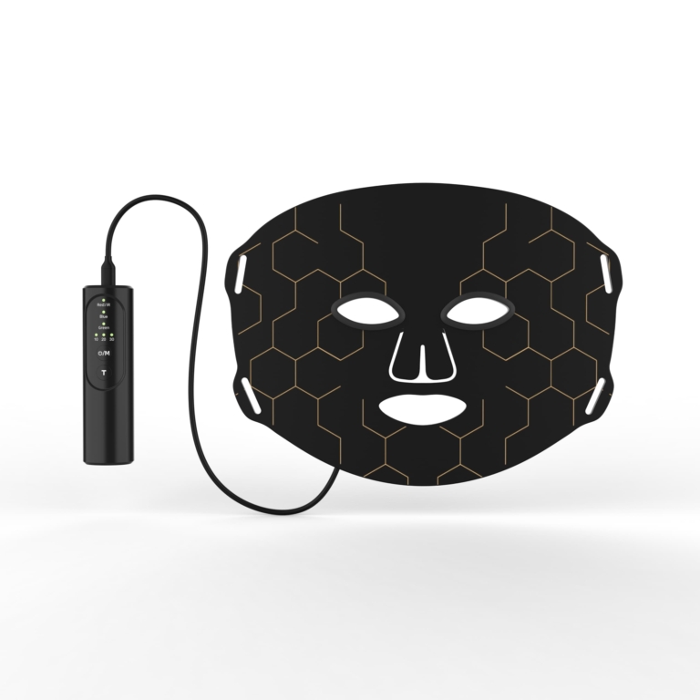 8-Color LED Light Therapy Facial Mask Flexible Rechargeable USB-C Skincare Device
