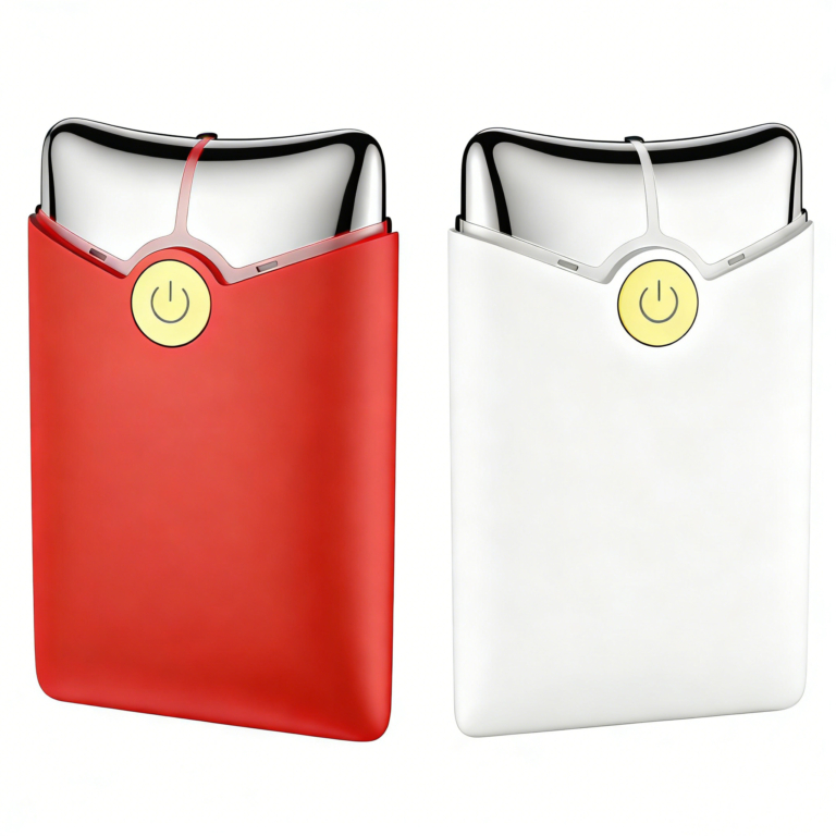 3-in-1 LED Light Therapy EMS Vibration Facial Beauty Device Rechargeable Type-C