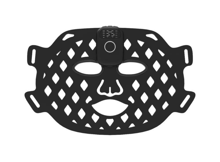 Wireless 8 Color Flexible LED Light Therapy Facial Mask With LCD Button Control