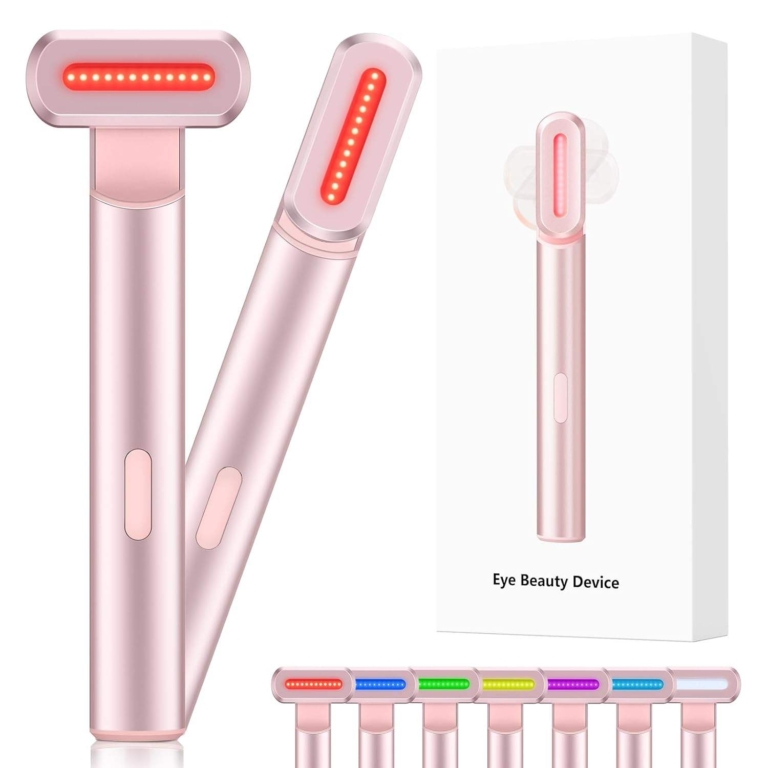 7‑Light Therapy Facial Device with Heat EMS Microcurrent Infusion Vibration Skin Rejuvenation Lifting Tightening
